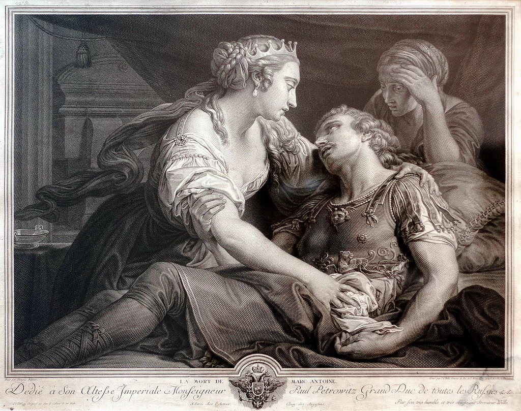 La morte di Marcantonio - Batoni Pompeo